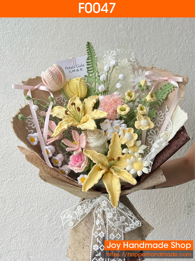 F0047 Handmade Flower Bouquet (Finished)