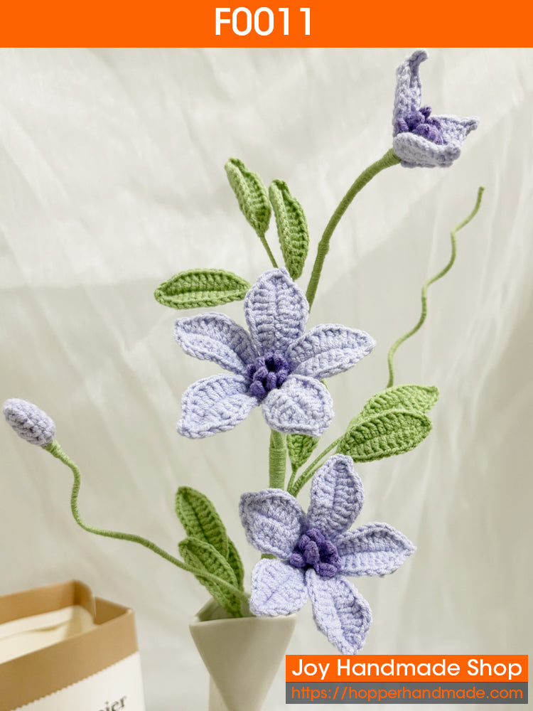 F0011 Handmade Crochet Flowers Bouquet