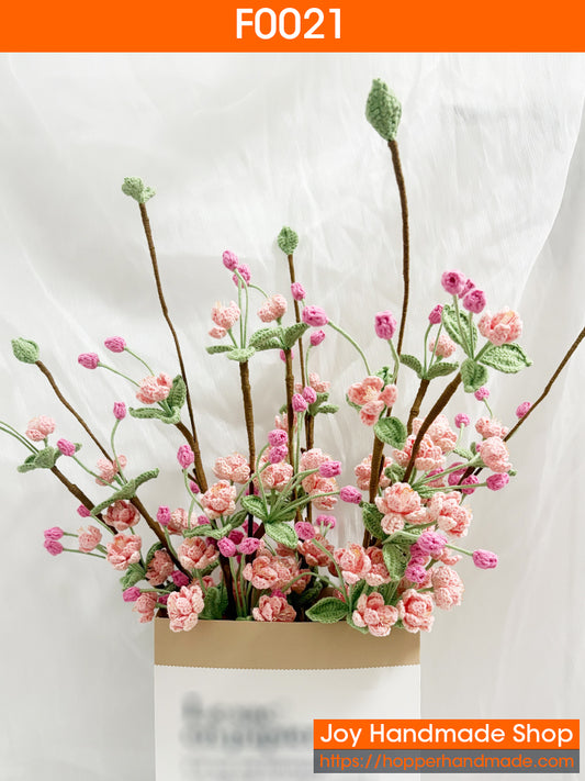 F0021 Handmade Crochet Flowers Bouquet