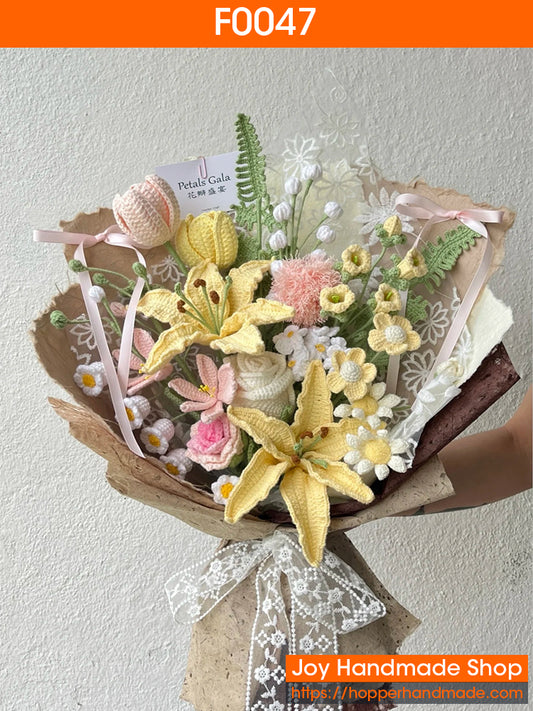 F0047 Handmade Flower Bouquet (Finished)