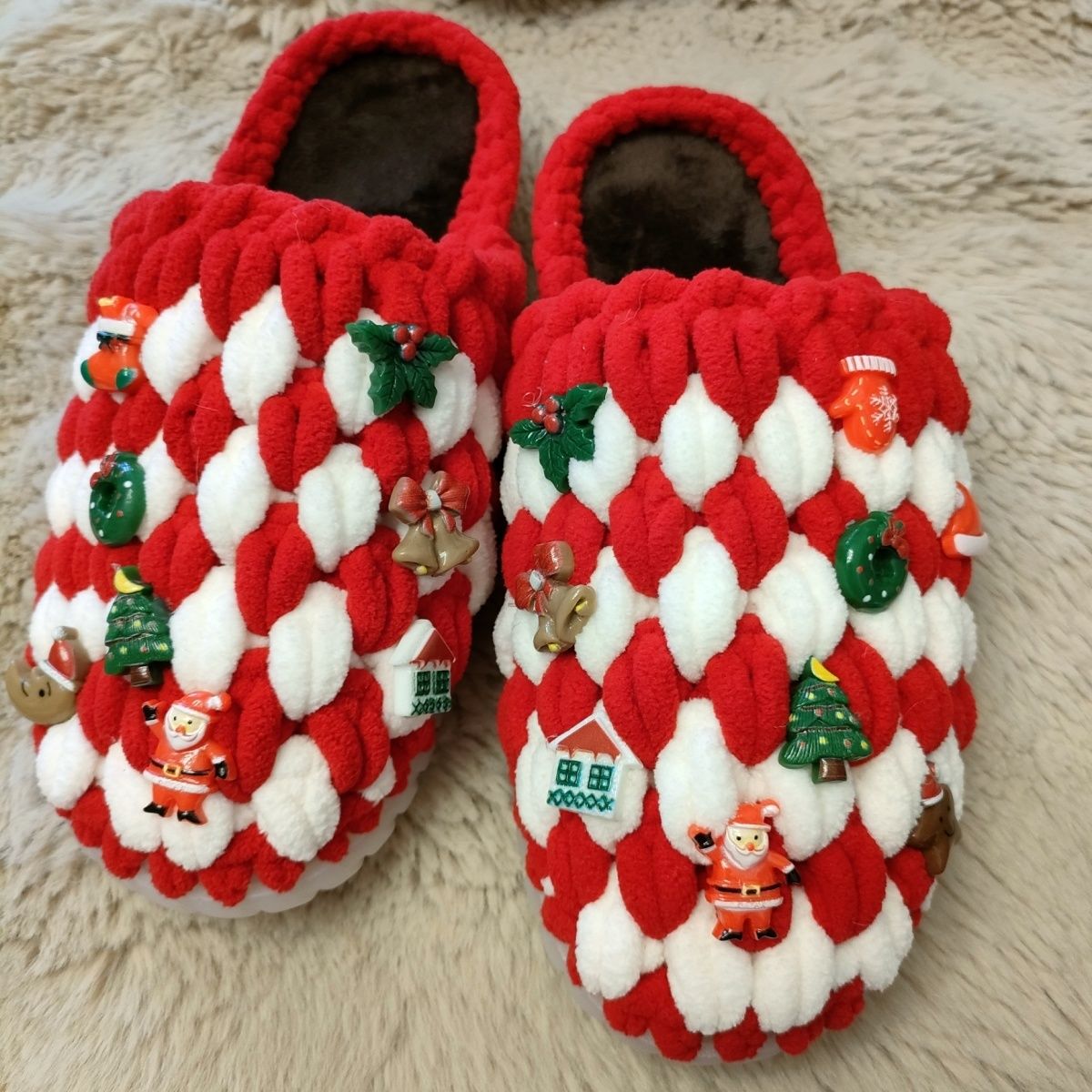 Christmas Style DIY Handmade Shoes-Gift/Self Wear-Joy DIY